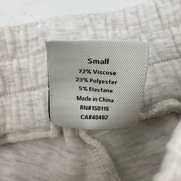 Varley Gray Quarter Zip Top & Drawstring Shorts Set | Women’s S Top / XS Shorts - Picture 9 of 11